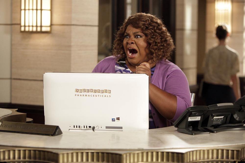 Caption this photo of our favorite receptionist! #SelfieABC