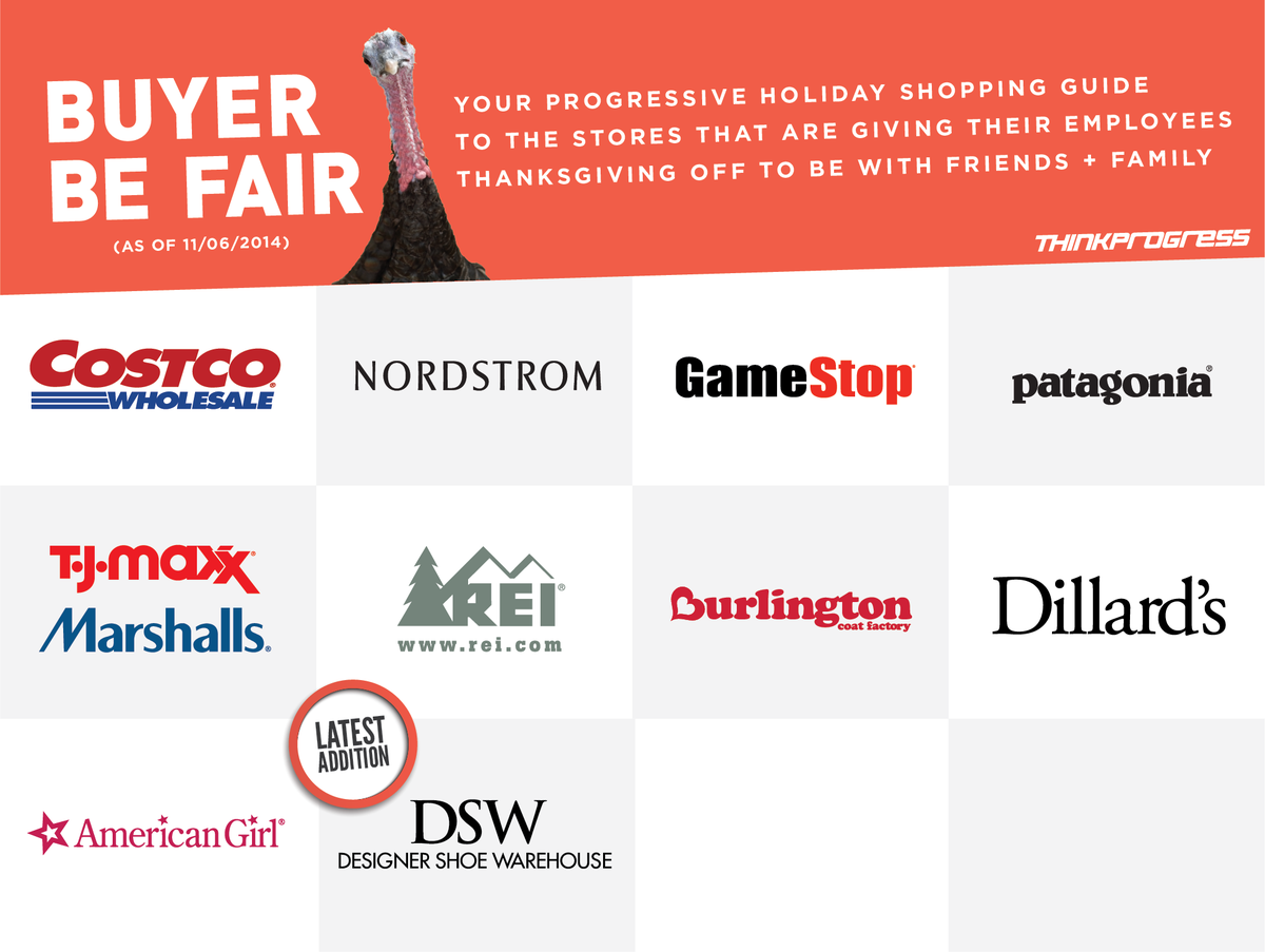 DSW employees can stay home on Thanksgiving thkpr.gs/3589977