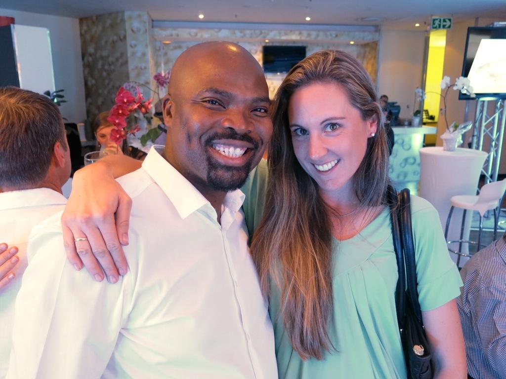 SundayTimesZA's tweet photo. Benny Masekwameng and @chefjodes at #STCookbook Awards 2014 http://t.co/CHc8CYJnf4