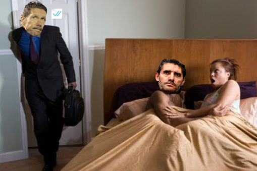 Xde_PUTOCALBO's tweet photo. Un día cualquiera en la vida de Simeone. http://t.co/lxfVn1XKhV