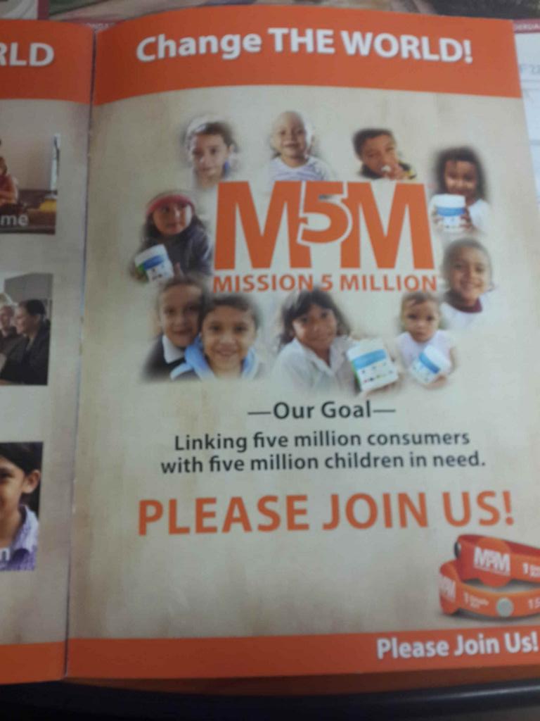 Building a business and helping children while you do it . #m5m #mannatech #fightingmalnutrition # jointhemovement