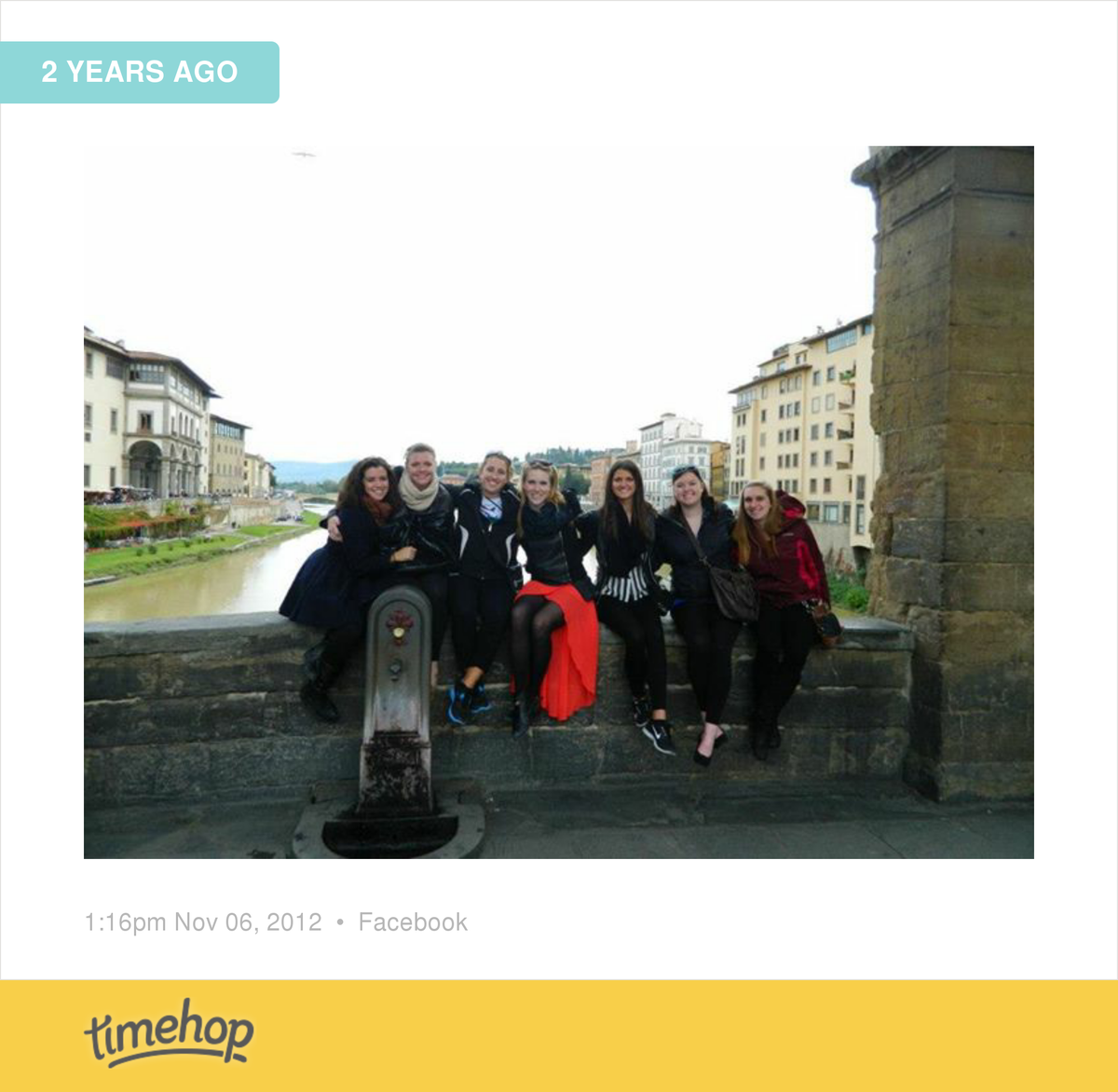 ktcollins4's tweet photo. #tbt Me and my London ladies in Florence :) http://t.co/BRgN2ZO42T http://t.co/iT8Whf9o2K