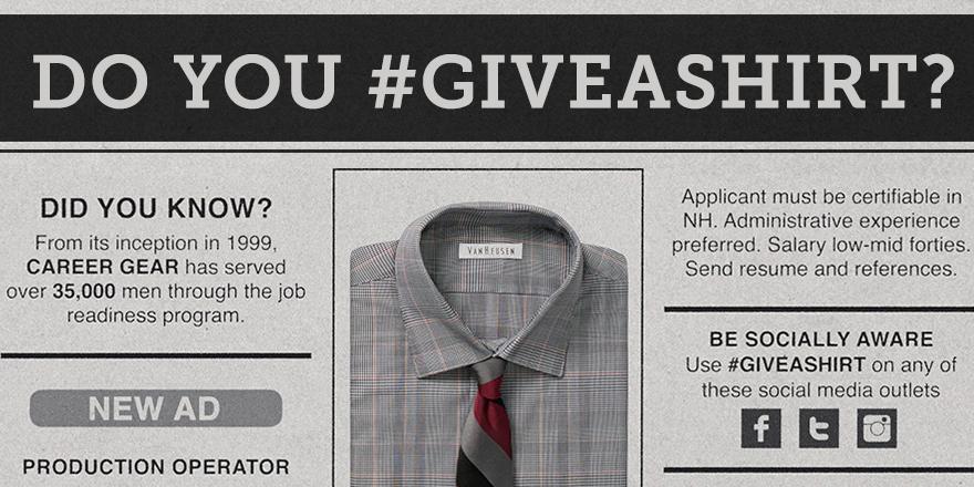 VeraSweeney's tweet photo. RT &amp; @VanHeusen will donate up to 10,000 shirts to charity. #GIveAShirt http://t.co/mF2rj1kDMU