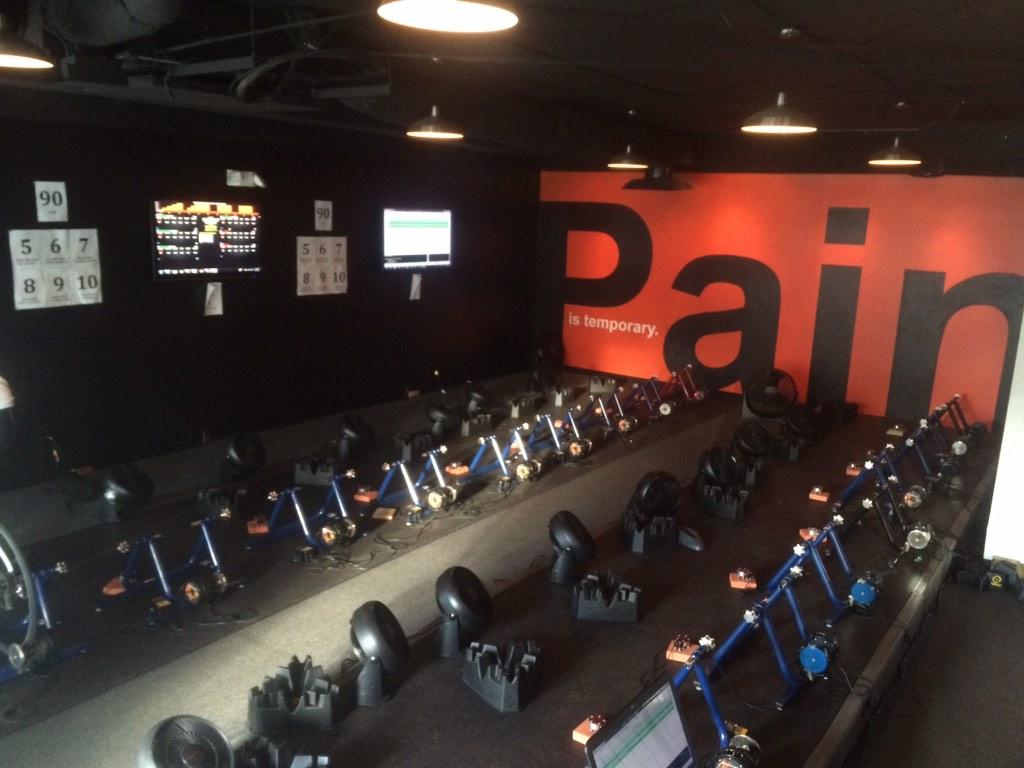 TheCoachChad's tweet photo. The calm before the storm! #getfast2015 #paincave #fivelocations http://t.co/AEhI8K0Ajv