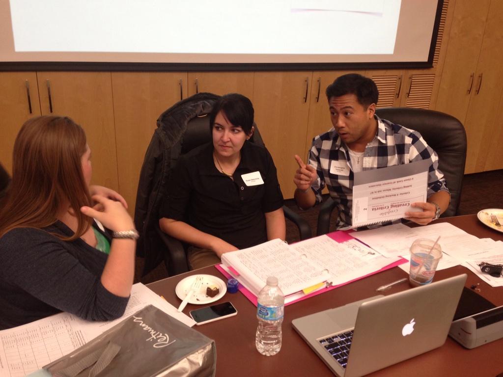 GTKnox's tweet image. Tchers working collaboratively at @ngpschools  Creating criteria &amp;amp; working towards #performancetasks