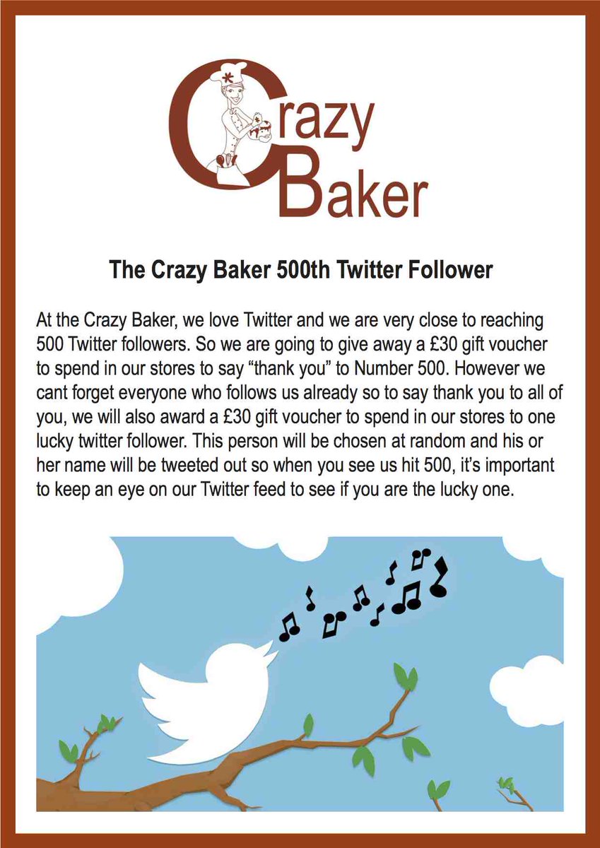 Thats 500, congrats to <a href="/carencando/">Caren Owen</a> the winner of our £30 gift voucher….