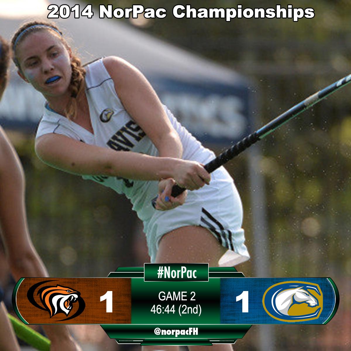 norpacFH's tweet photo. Kayla Wigney (@kaywigles) evens contest 4 min. later for @UCDavisAggies - Tied 1-1 in game 2 of #2014NorPacTourney http://t.co/xQ3B78UtZy