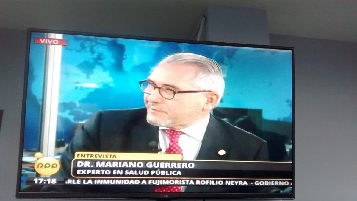 FEPAS_2014's tweet photo. Entrevista al Dr. #MarianoGuerrero - experto en salud pública, expositor del Congreso #fepas @RPPNoticias http://t.co/qQSmLqpM1l