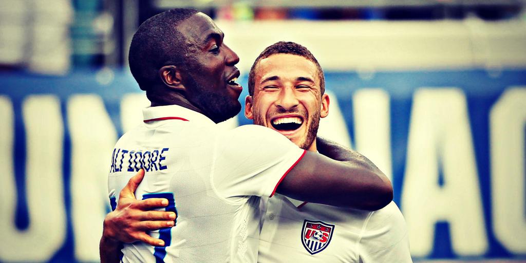 . cheekily wishes Jozy Altidore a happy birthday:  