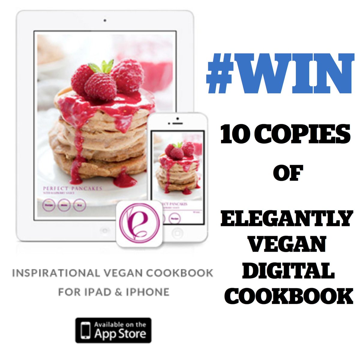 VegfestUK's tweet photo. #Competition #WIN 10 copies of @ElegantlyVegan digital vegan cookbook via the link http://t.co/4dPNKNzmQt http://t.co/d3IZWkJ5wG