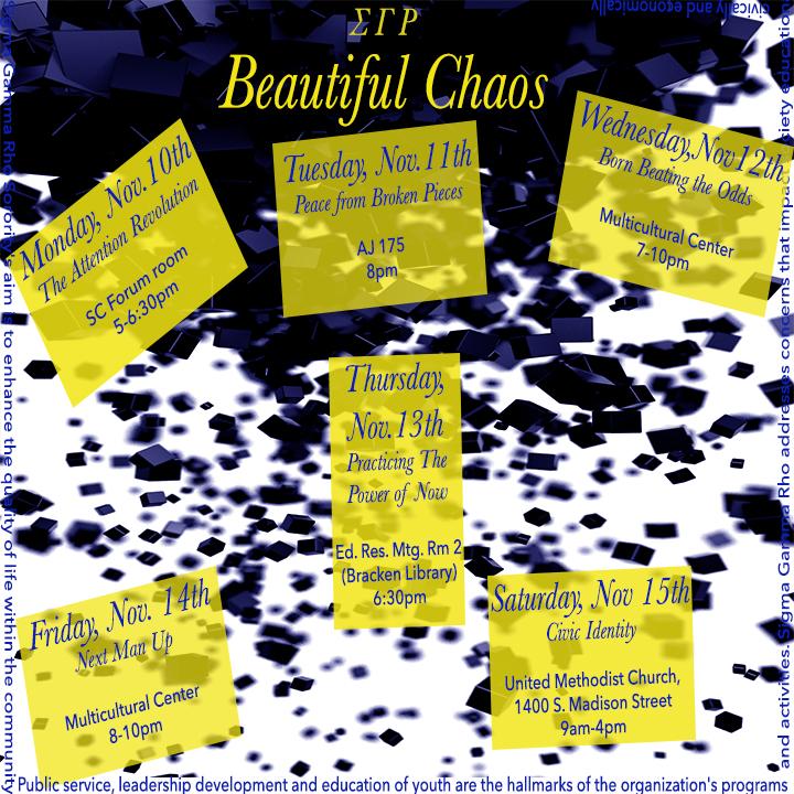 LilMissMyriad's tweet image. Guess whose week of events is next week? @BallStateSGRhos #SGRho #MuChapter #Eeyip #ForTheFounders