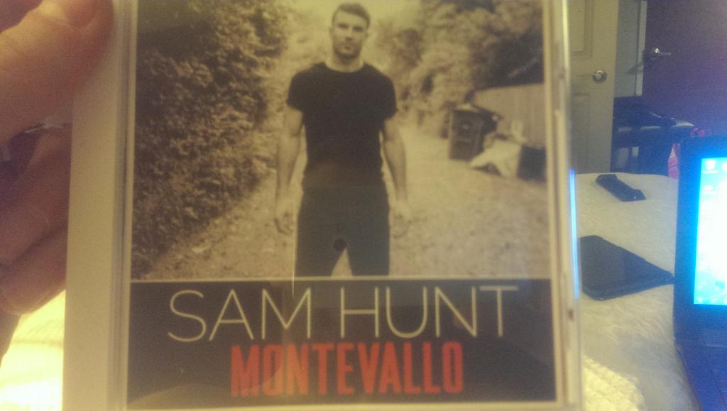 ColtonGillies's tweet photo. @ENERGYbits the CD is #awesome #SamHuntMontevallo http://t.co/ptJUH8VSxo