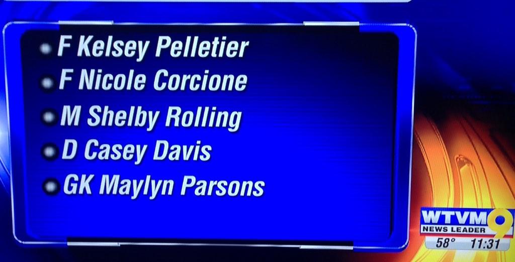 CSUCougarsWSOC's tweet image. Lady Cougars all over the local news after a big night. #GoCSU @WRBLSports @wtvmsports