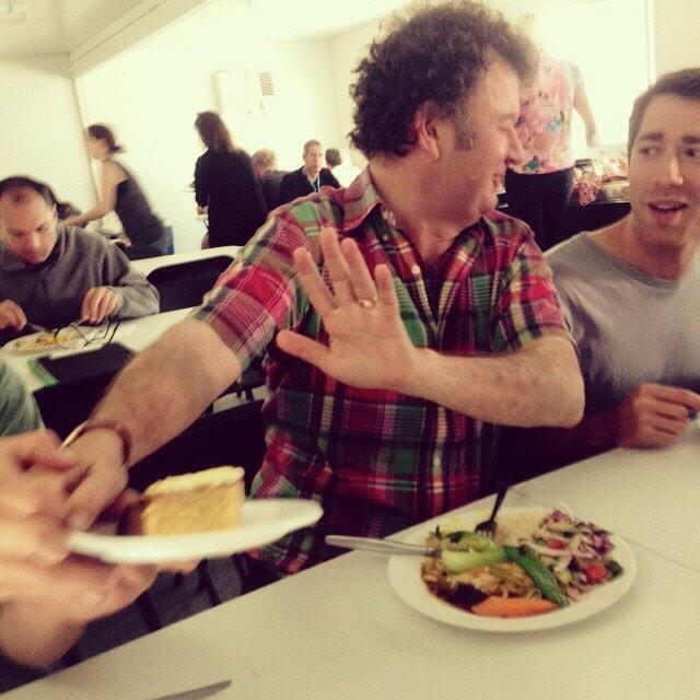 PaulMoore_1's tweet image. @FrancisGslade trying to say no to dessert again. Poor bloke. #desserttime #dessert #cannotcatchabreak @nickrussell44