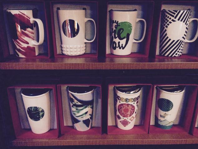 MurdochMeagan's tweet image. Damn you @Starbucks for coming out with a cool new mug collection. I don't have room!!! #notarealproblem
