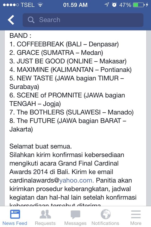 #TheBothlersForCardinalAwards2014 #RunandFly m.facebook.com/story.php?stor…