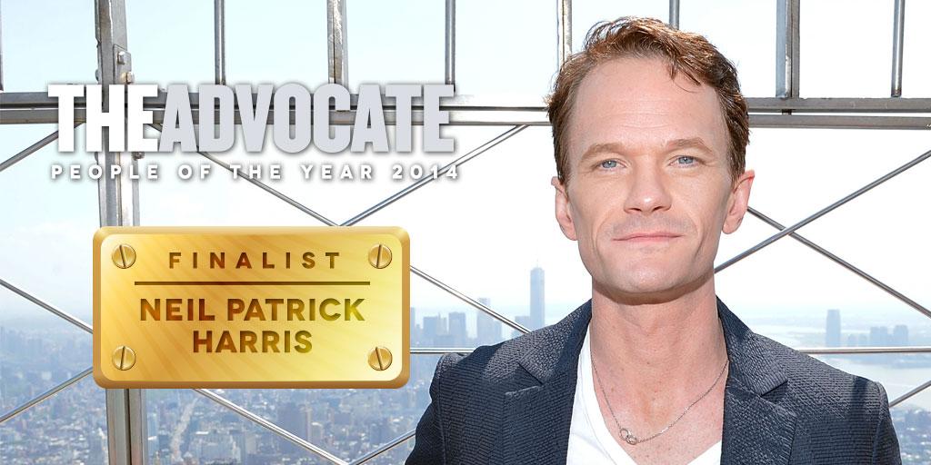 TheAdvocateMag's tweet image. There are so many reasons to admire @ActuallyNPH we named him a finalist! bit.ly/1pqPdio