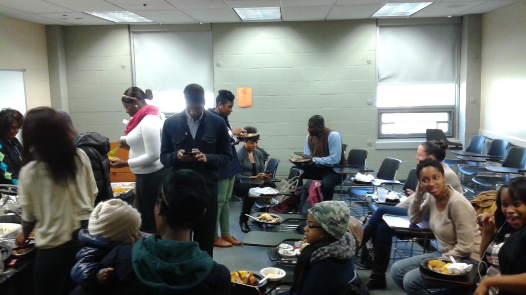 NsmhMorgan's tweet photo. Thanks to everyone who came out to support and made the thanksgiving potluck successful . #NSMHWORLD #Thanksgiving http://t.co/tqM6K8wpHq