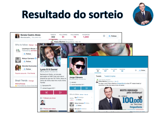 sigaoflavio's tweet image. SORTEIO: os ganhadores foram @soraiacastro_, @lyvia_daniel e @JuniorCamera. Parabéns!