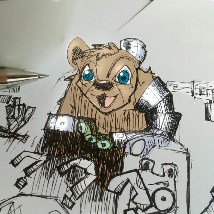 sandorkllo's tweet photo. #disney #Coffeesketch n551 colored @SketchBookPro on #note3 #note3art for @1hour1sketch http://t.co/be1I4IKUuf