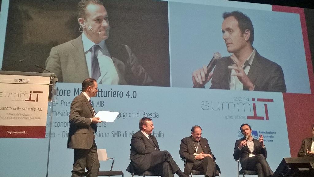chiararo's tweet photo. PMI italiane che investono in cloud più 12% fatturato più 9% di posti di lavoro @Vincespo @e_pagliarini #Summit2014 http://t.co/XAkmDzoDz8