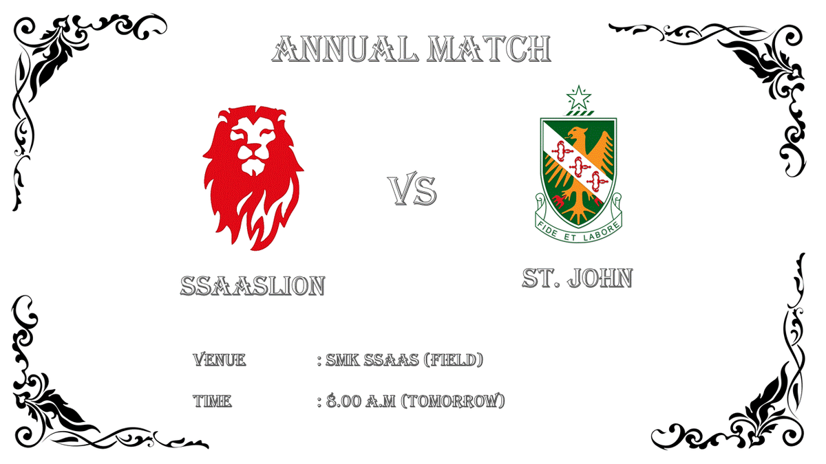 SSAASLIONS's tweet photo. #SSAASLIONS VS ST. JOHN http://t.co/d7trnJHzOf