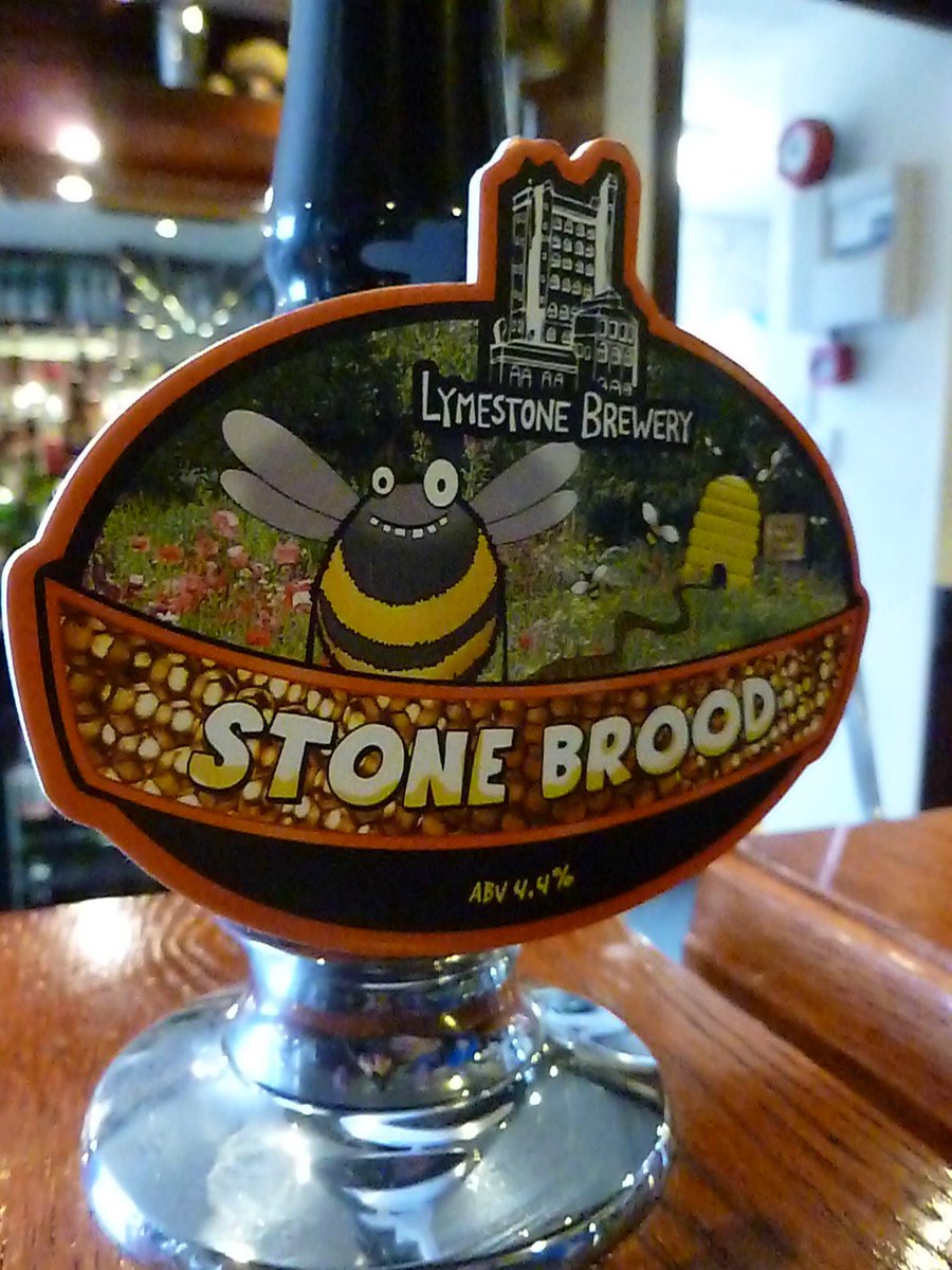 Stone Brood is a 4.4% dark bitter with a sweet malty finish. Try one today!