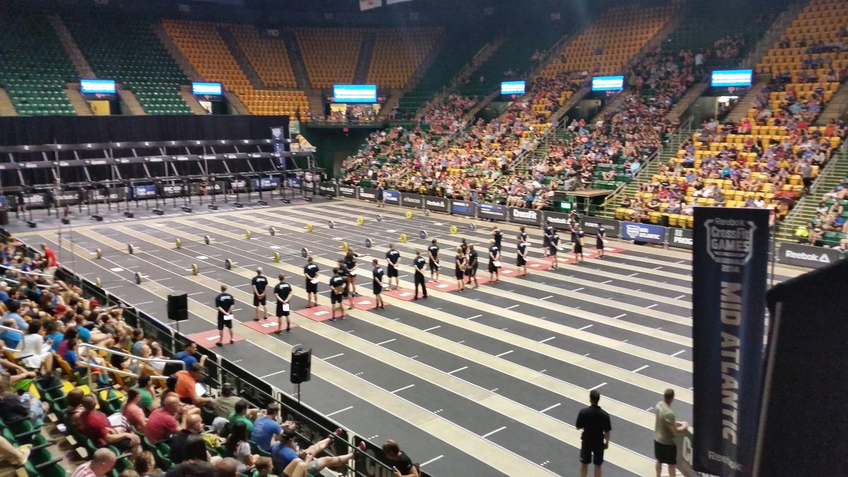Seconds prior to Event 7 at the 2014 #MidAtlantic Regional.

#flashbackfriday #CrossFitGames