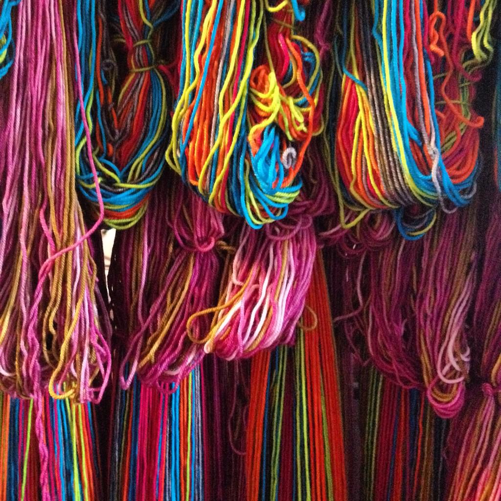 Turtlepurl's tweet photo. Colour me worsted!! #yarn2014 #knitting #turtlepurl http://t.co/1swQSJqPuG