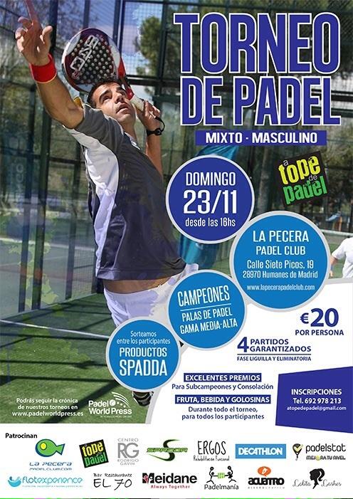 ATopeDePadel's tweet photo. #continuamos #apuntando #parejas al #torneo @ATopeDePadel que #haremos el #domingo en @LaPeceraPADEL te vienes? 👍🎾😋💪 http://t.co/oHY8FO3AZh