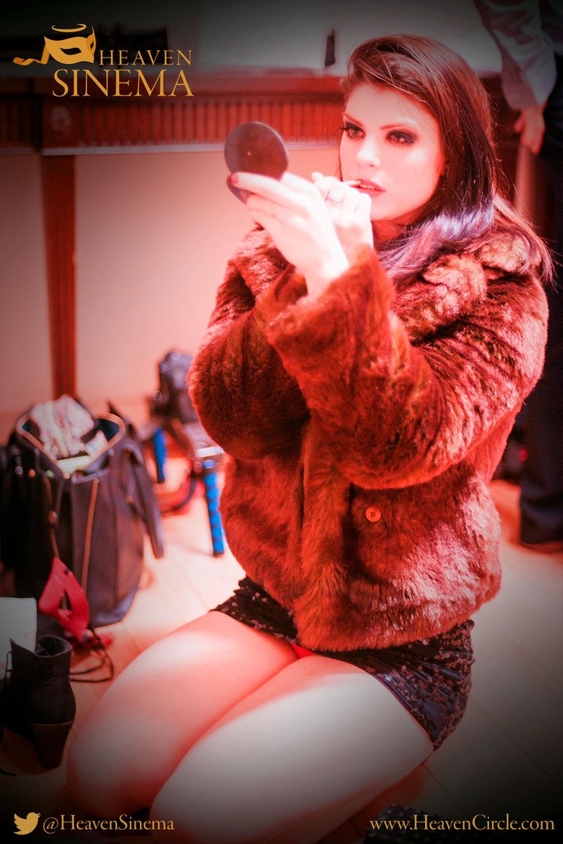HeavenSinema's tweet photo. Lights, camera, hardcore ACTION! @lucialovexxx eagerly anticipates her first @HeavenSinema experience. http://t.co/fd4PUREIOG