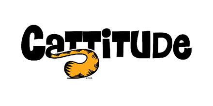 Garfield's tweet image. #TGIF It&apos;s Friday.  Time to get a little cattitude. @Garfield.