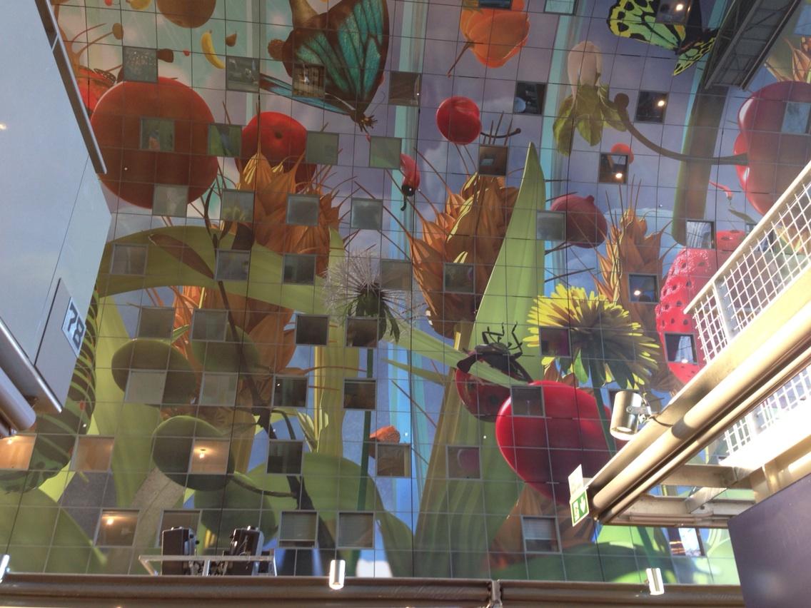 Markthal Rotterdam, spectaculair!