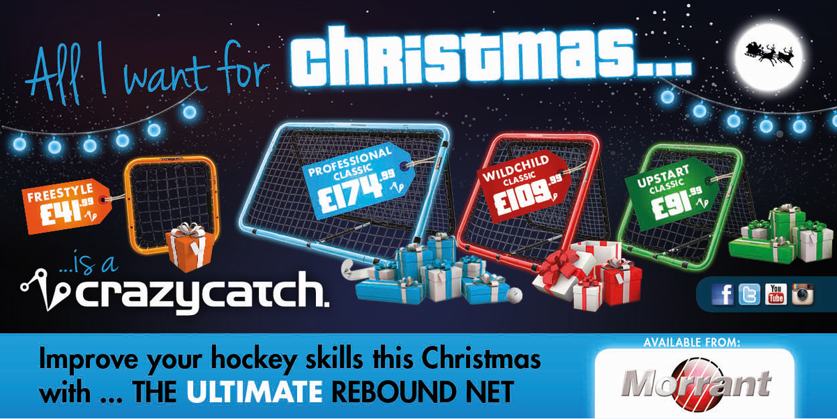 hockeymorrant's tweet photo. Improve your #hockey skills this Christmas with the @CrazyCatch1 rebound net, perfect as a gift idea! #giftideas http://t.co/MUA5Nxhu2P