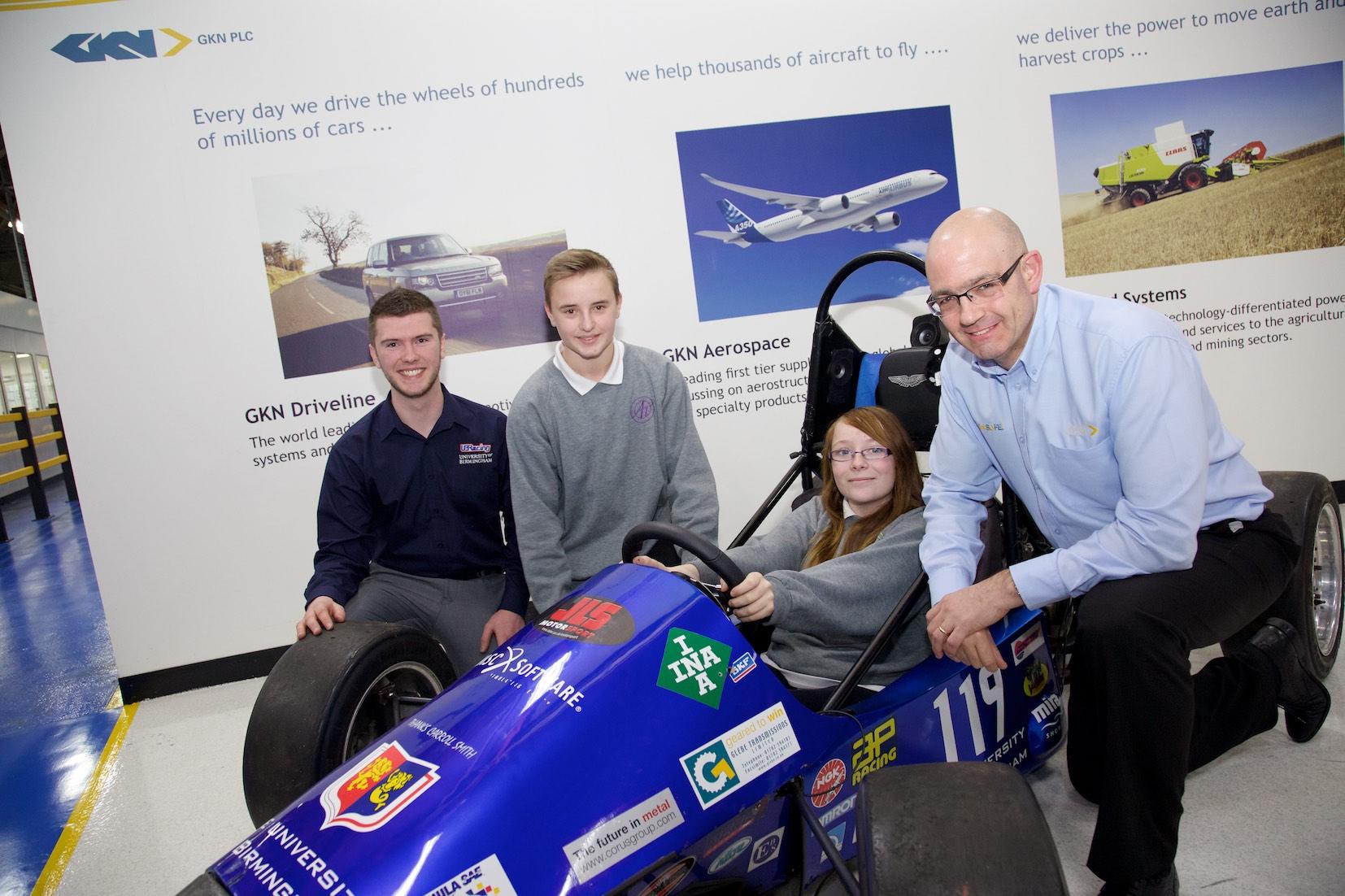 Gkn Plc On Twitter Gkn Driveline Birmingham Ubracing Team Up