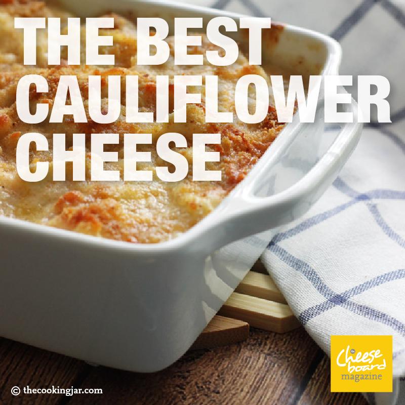 CheeseboardMag's tweet image. Having a dinner party this weekend? @CookingJar's cauliflower #cheese makes the perfect side!