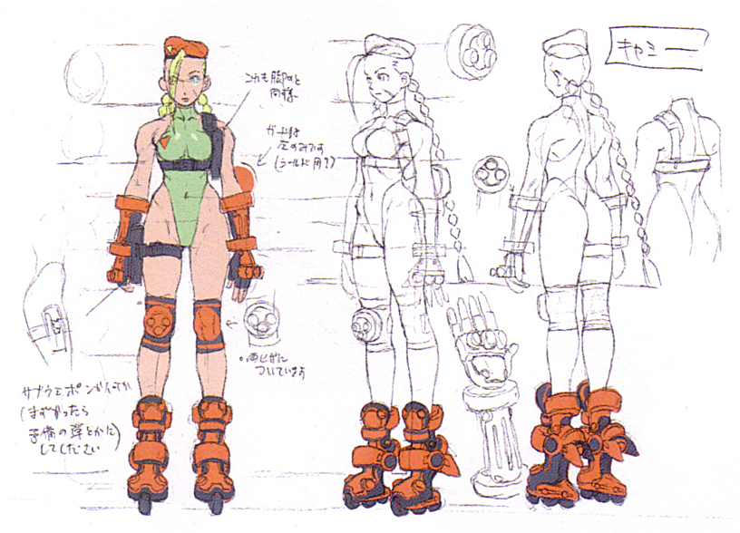  Model  Sheets  on Twitter Cammy settei model  sheet  from 