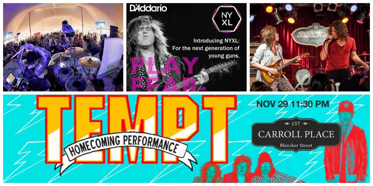 TemptBand's tweet photo. Countdown to 11/29 Live at @CarrollPlaceNYC special late show 11:30PM and Vote #nextyounggun @DaddarioandCo http://t.co/J48DVVhgc4