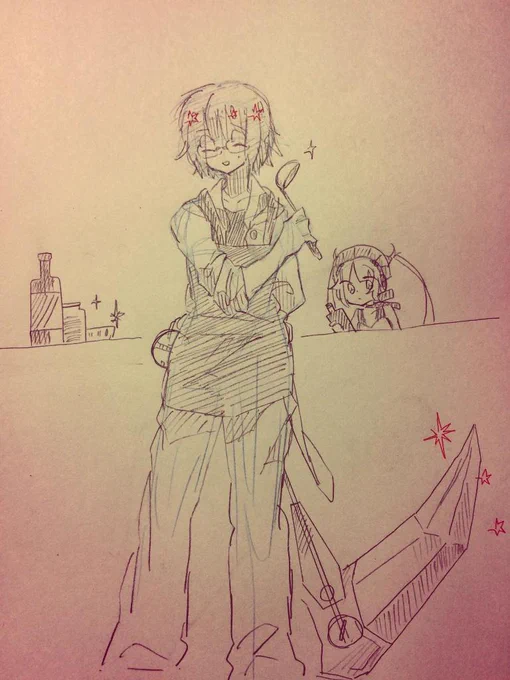#メルスト版深夜のお絵かき一本勝負

お察しの通り今日は時間があんまり取れなかった(`・д・')
ムントさん好きだなぁ 