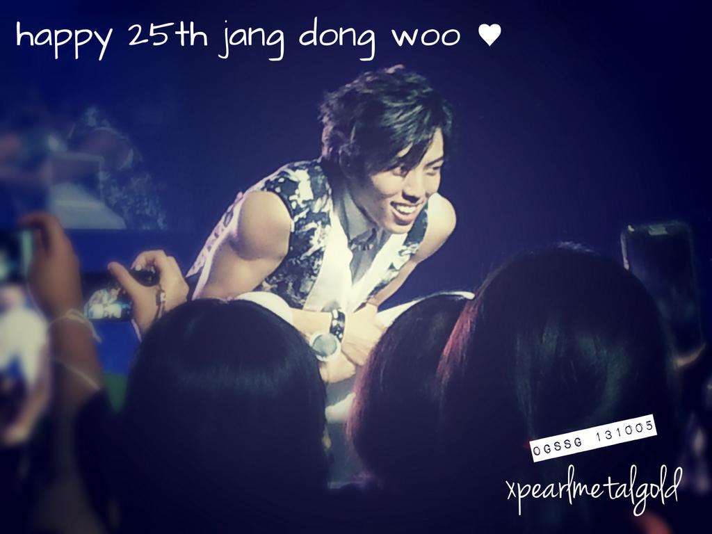 Happy Birthday to the sweetest angel Jang Dong Woo   