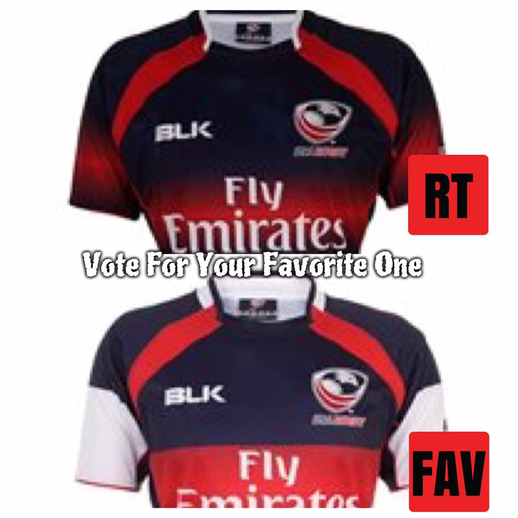 RugbyNation's tweet photo. New #Giveaway Coming Soon!
A #USARugby Jersey!
First, Vote For Your Favorite One! http://t.co/dazuul2gdi