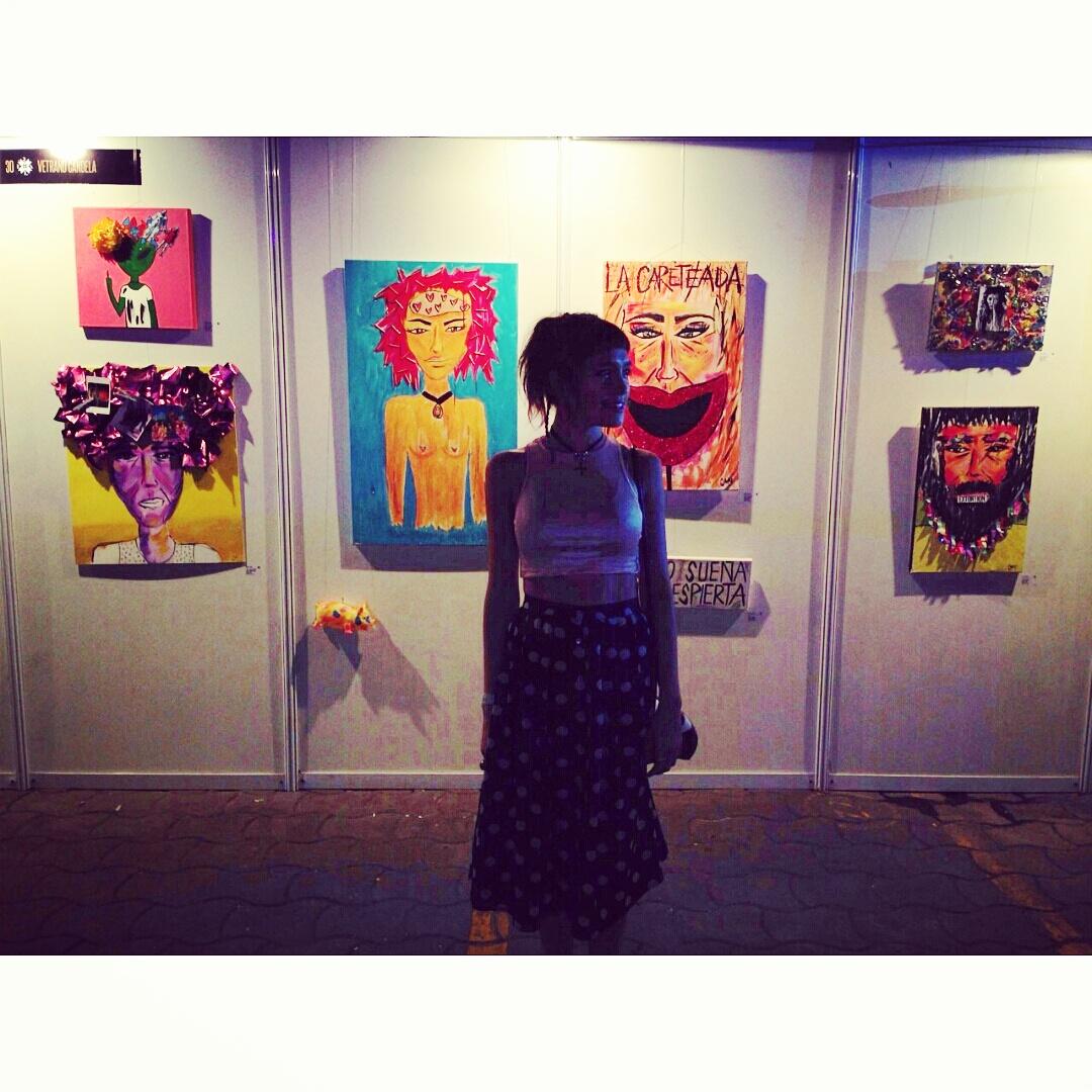 Candevetranok's tweet photo. #Larealgaleria fue un gran momento. Gracias @memebouquet x darme el espacio. http://t.co/YLotGJYMIR