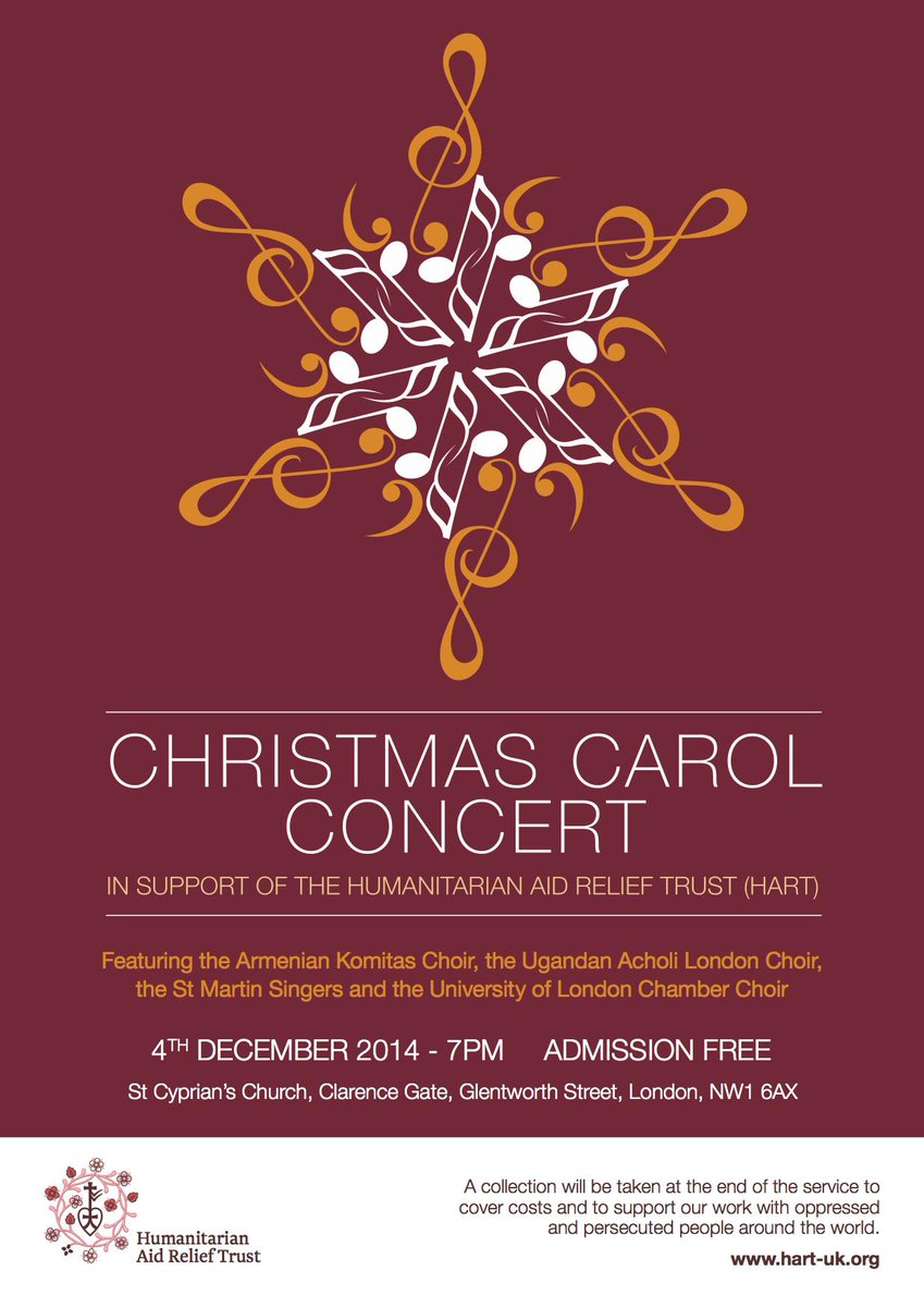 Past event Christmas Carol Concert, London What