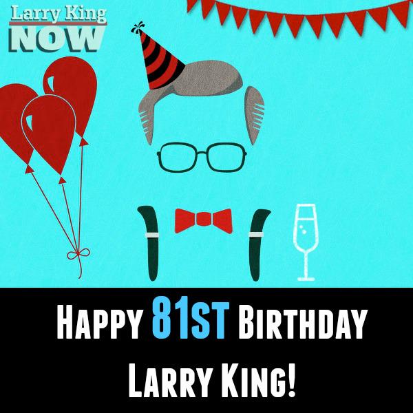 Happy Birthday Larry King!  via 