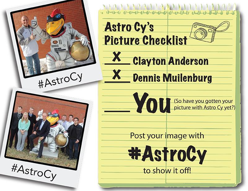 ISU_AERE's tweet photo. Have you taken your photo with #AstroCy yet? @CyclONECityAmes http://t.co/KndAlgso0t