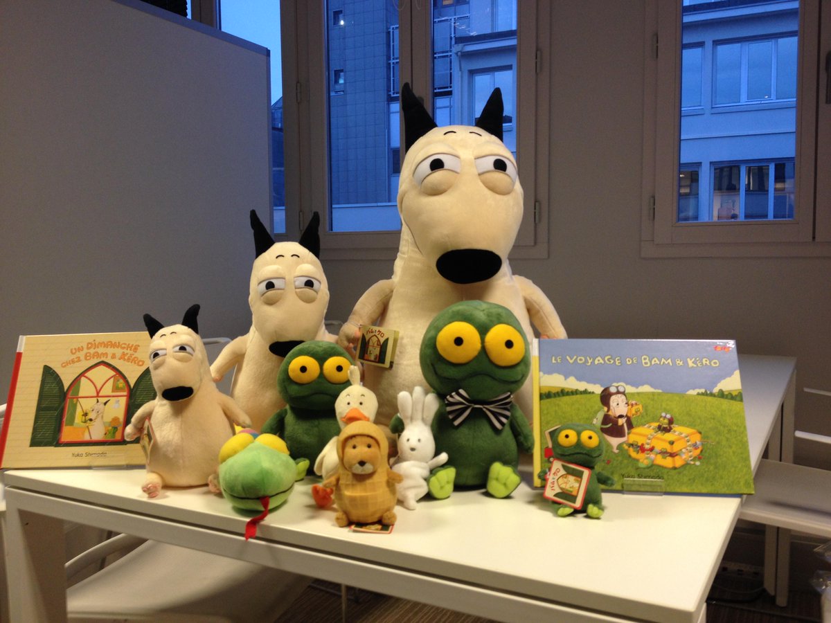 Editions_yoake's tweet photo. Bam &amp; Kéro vous accueilleront dans un canapé bien douillet sur notre stand (G25) au Salon du Livre Jeunesse ! (*^▽^*) http://t.co/zqR6M7WoM1