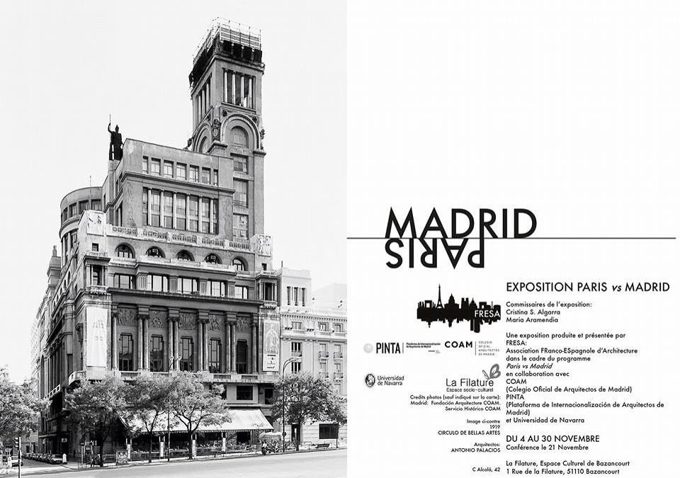 MariaAramendia's tweet photo. 20.00 heures #conference #architecture #Paris #Madrid Ready to go!! @cristinalgarra http://t.co/R9eGkCOZER