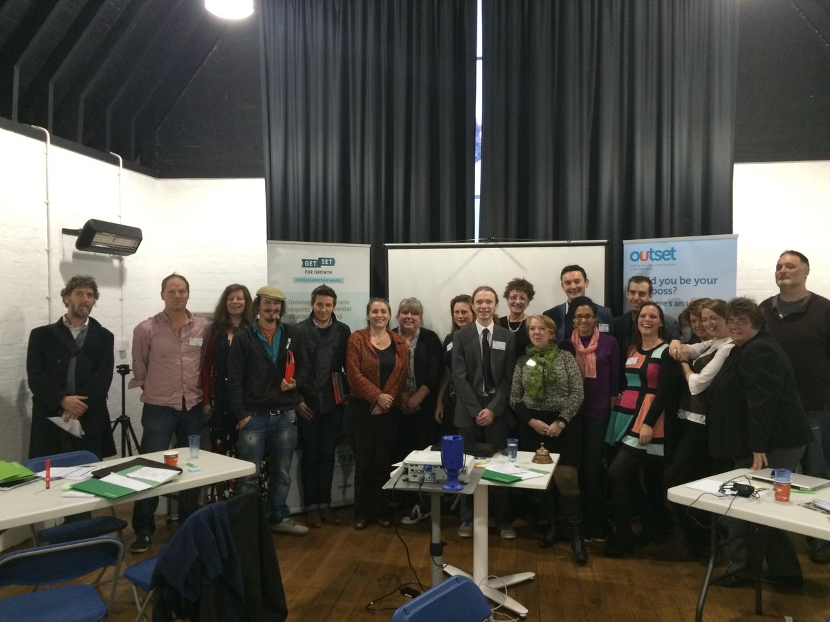 Goodbye from us all at the end of a fantastic day! #outsetb #GEW14