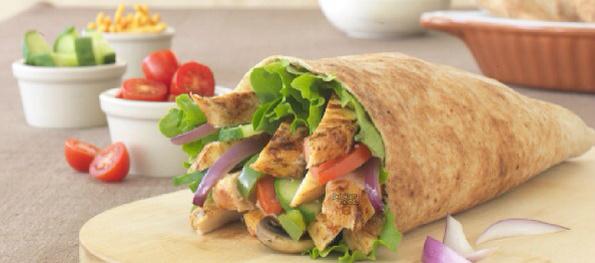 Come try our Grilled Chicken Pita! Only 250 calories and under 4 grams of fat! #EPEastVic