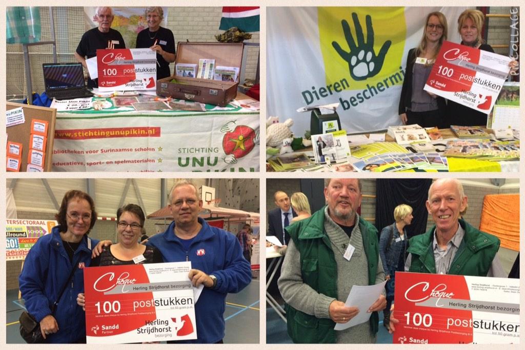HSbezorging's tweet photo. Herling Strijdhorst verzorgt voor 4 geweldige organisaties een mailing nav de maatschappelijke beursvloer! @VWCWF http://t.co/Lf4vxtosCh